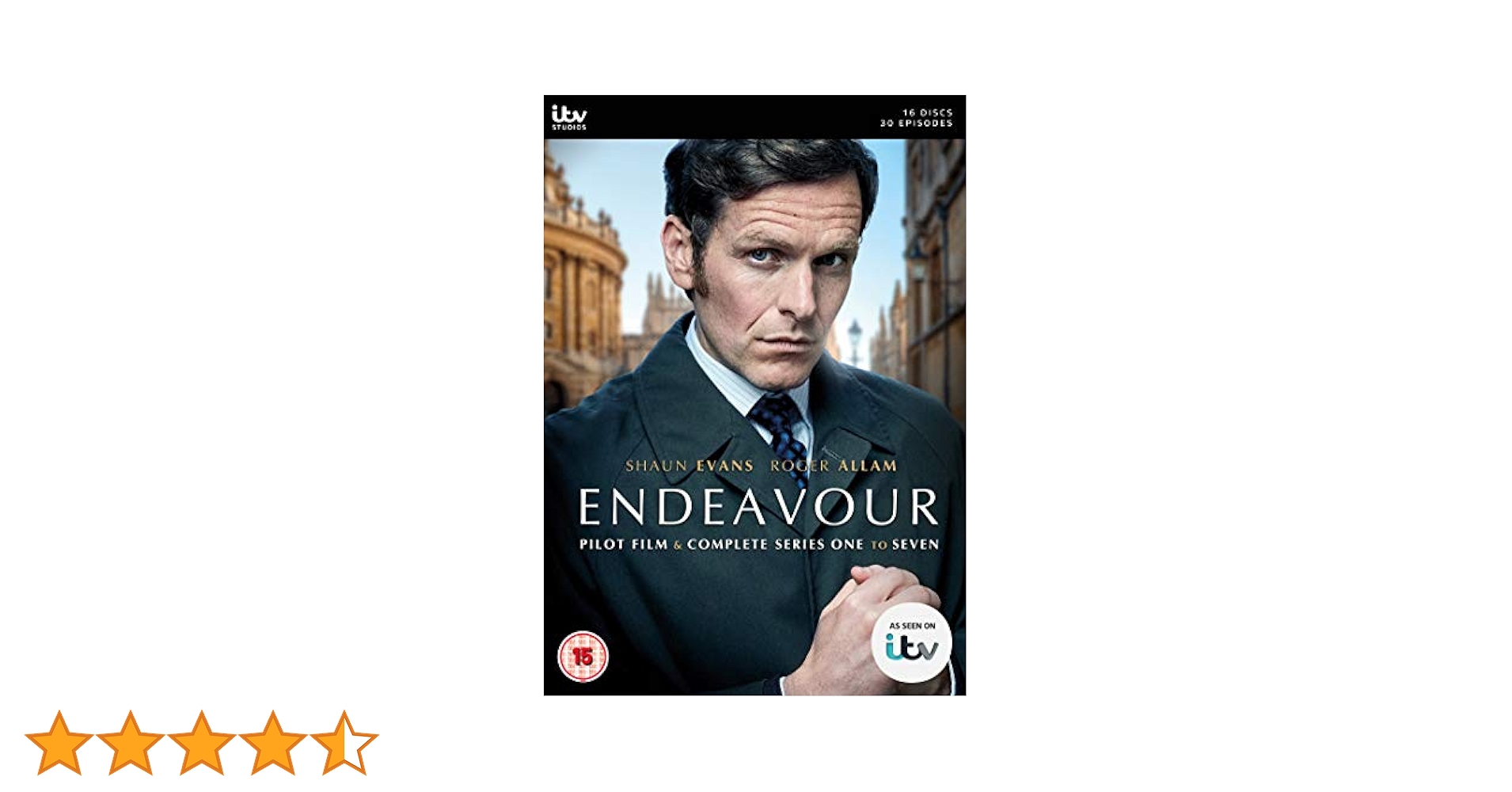 Amazon.co.jp: Endeavour - Pilot Film & Complete Series 1-7